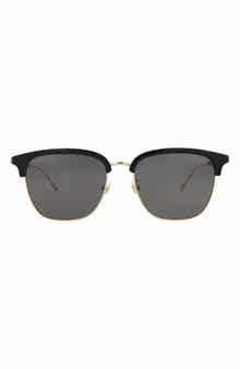 Gucci 56mm Square Sunglasses