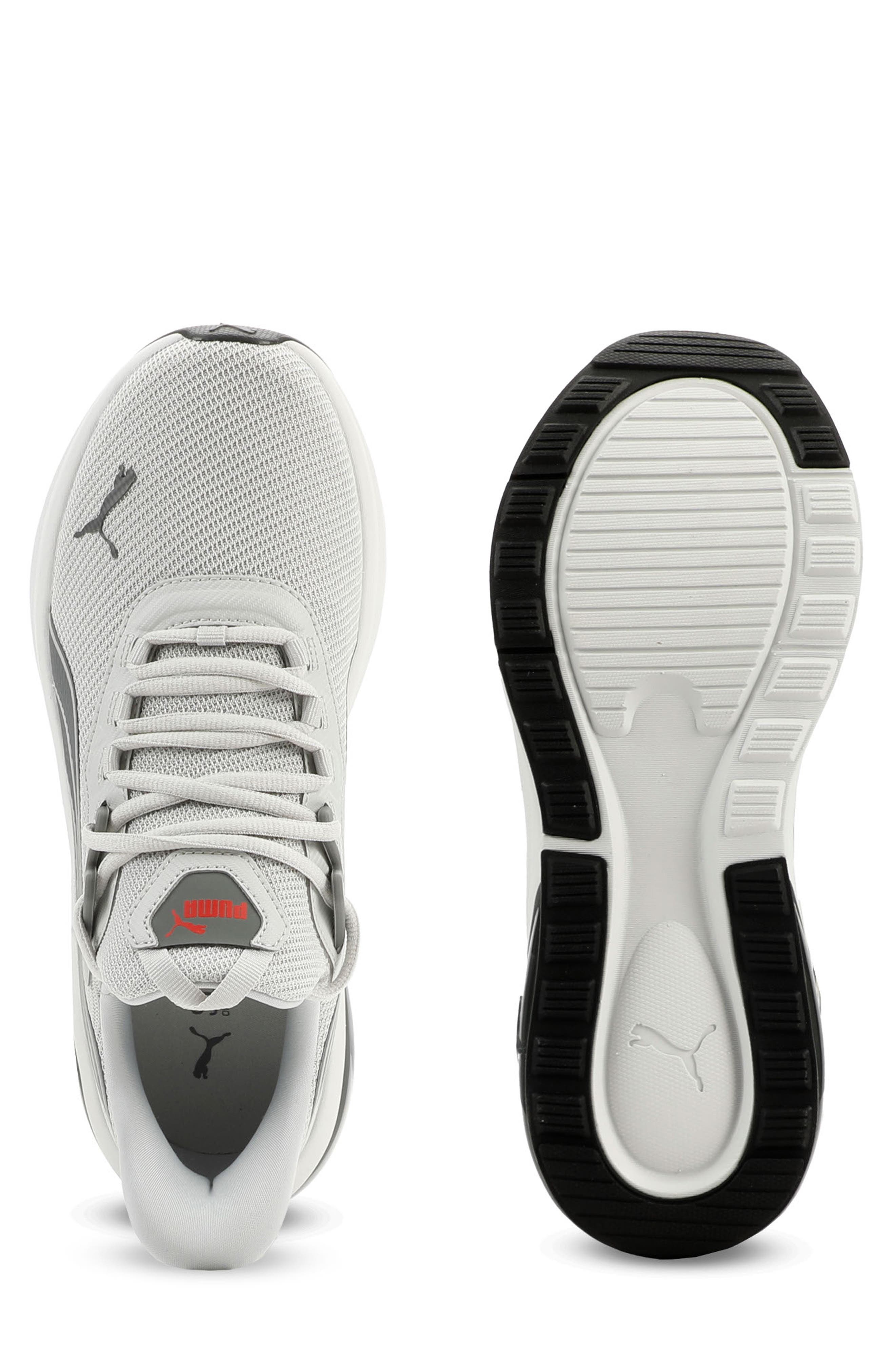 Seeker Sneaker, Alternate, color, COOL LIGHT GRAY/ DK GRAY/ RED