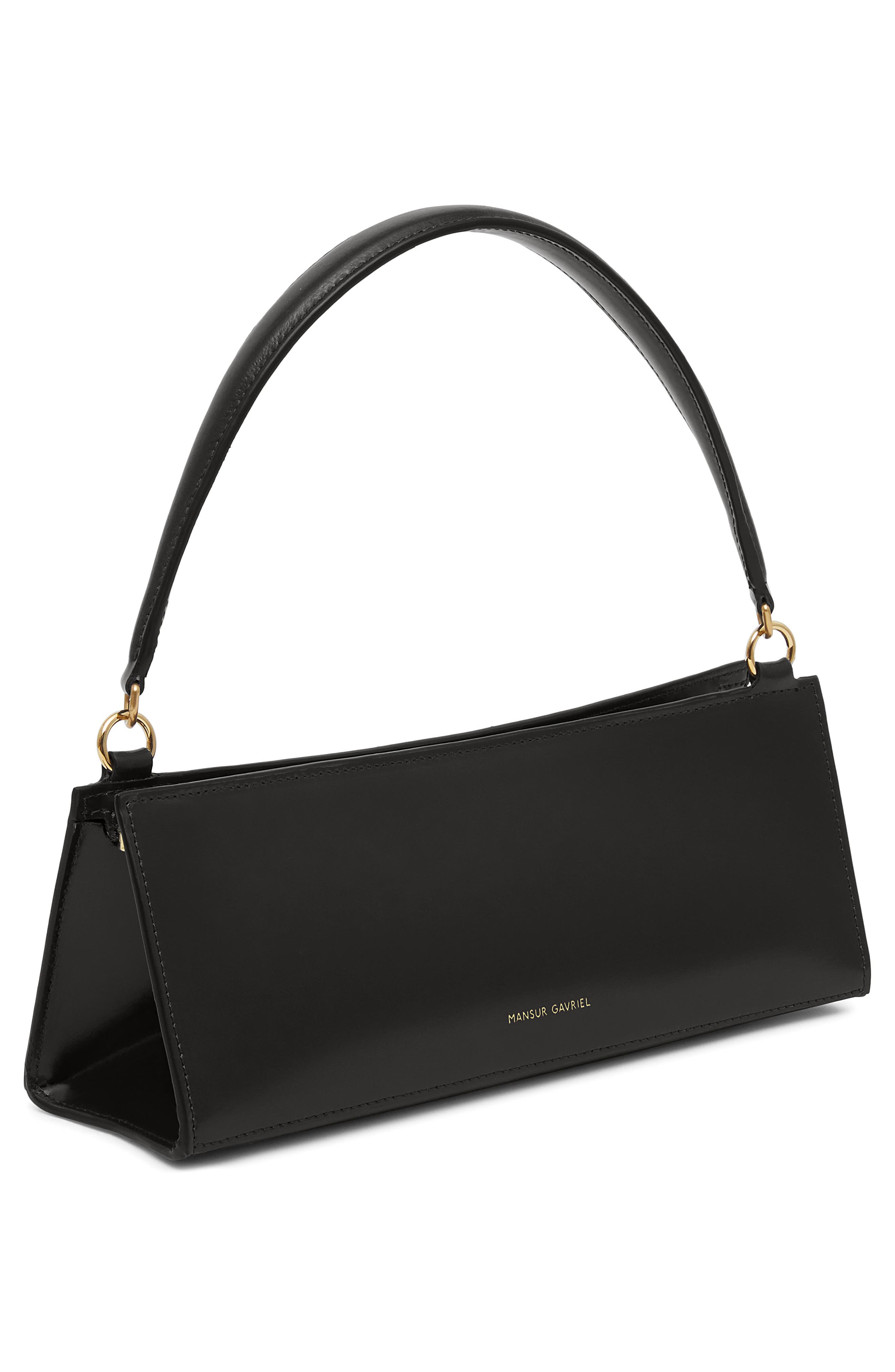 Mansur Gavriel Pencil Case Leather Shoulder Bag, Alternate, color, 