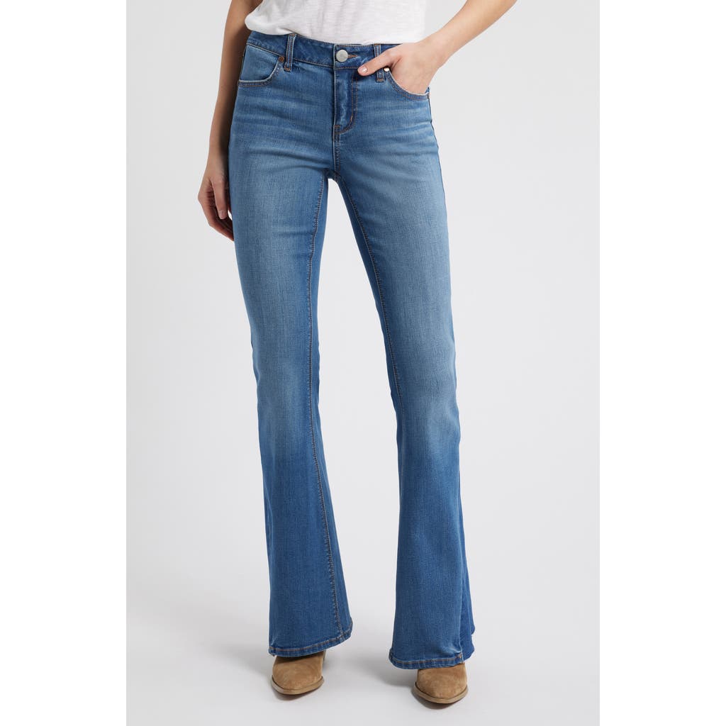 1822 Denim Flare Jeans in Illy at Nordstrom, Size 29