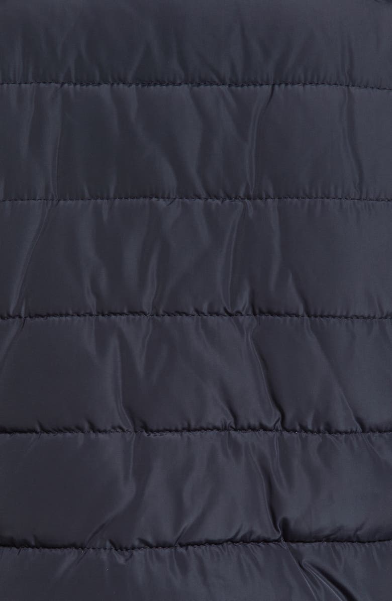 Joules Gosway Water Resistant Puffer Jacket with Removable Hood & Faux Fur Trim, Alternate, color, 