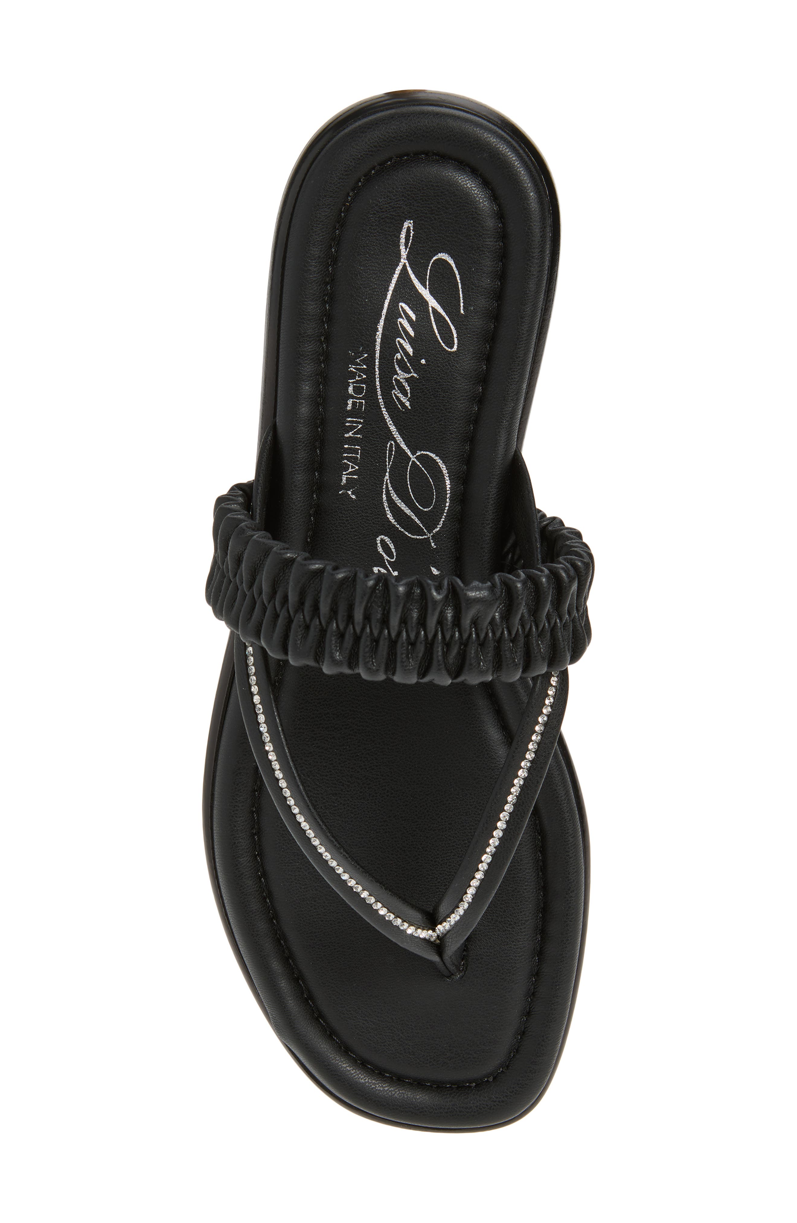 ITALIAN SHOEMAKERS Beckett Slide Sandal, Alternate, color, Black