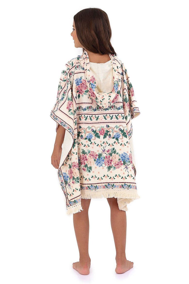Kids' Susy Ivy Cover-Up Hooded Caftan, Alternate, color, MULTICOLOR