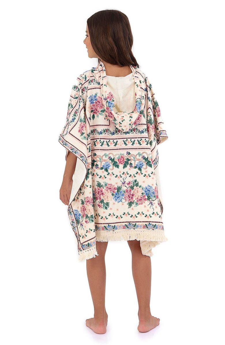 Agua Bendita Kids' Susy Ivy Cover-Up Hooded Caftan, Alternate, color, Multicolor