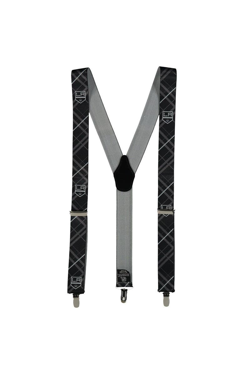 EAGLES WINGS Men's Black Los Angeles Kings Suspenders, Main, color,