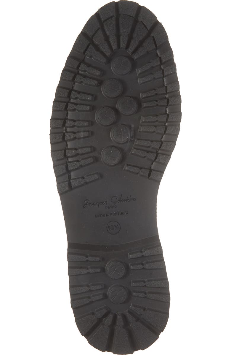 JACQUES SOLOVIERE Edouard Lug Sole Wholecut Shoe, Alternate, color, Black