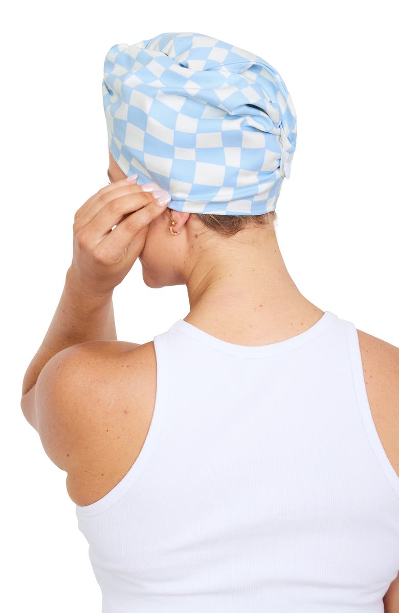 Dock & Bay Hair Wrap, Alternate, color, Surf Check