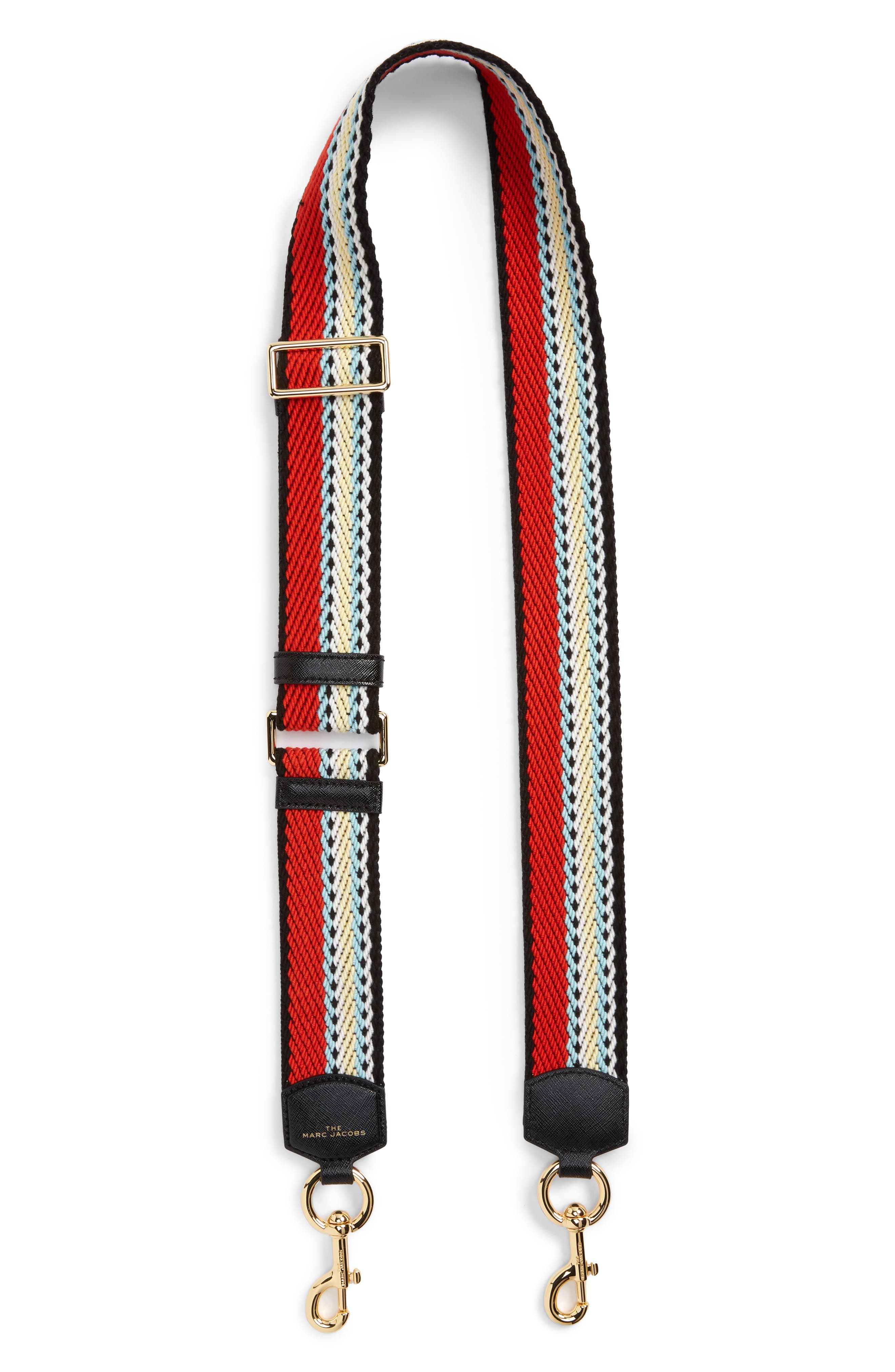 Marc Jacobs Webbing Guitar Strap, Main, color, 