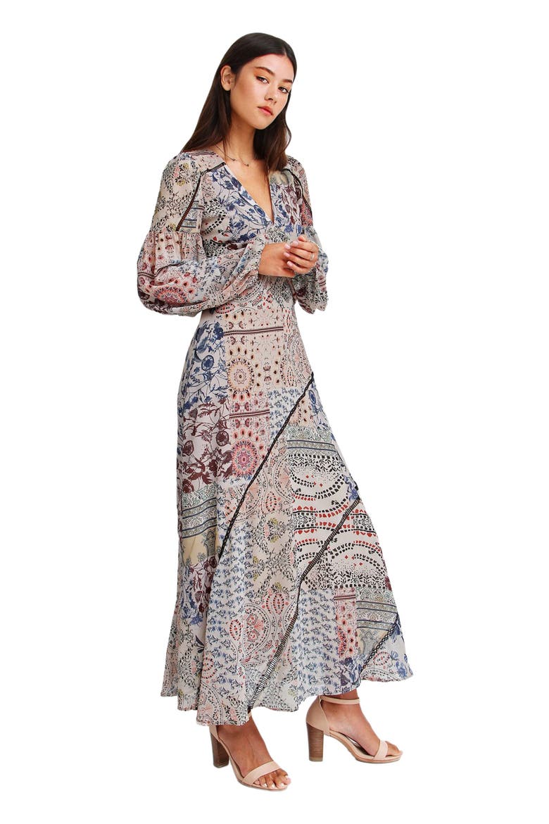 In Your Dreams Maxi Dress, Alternate, color, Beige