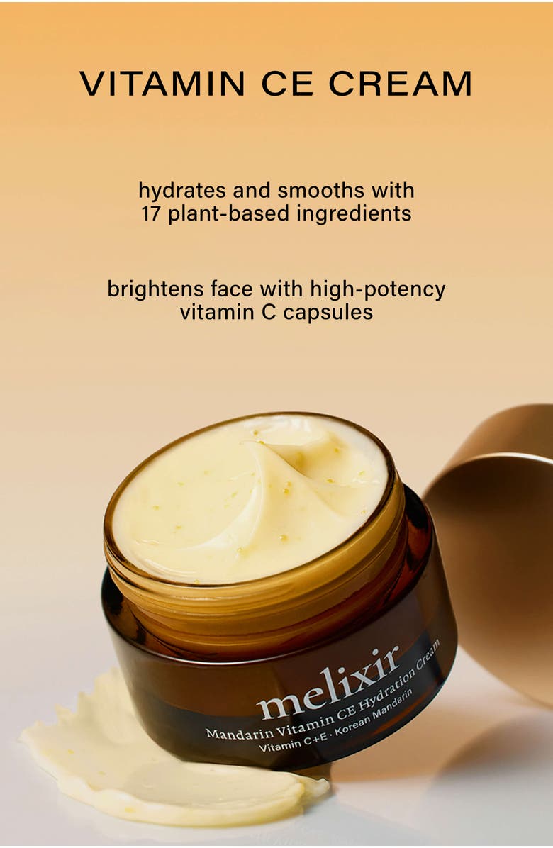 Melixir Mandarin Vitamin CE Hydration Cream, Alternate, color, NO COLOR