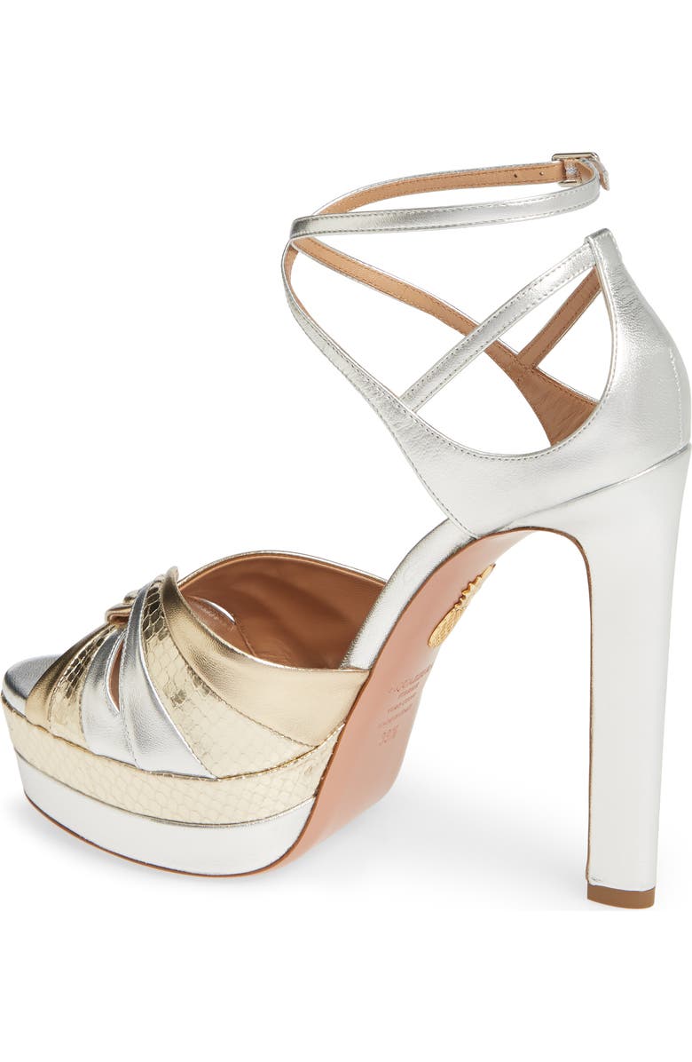 Aquazzura La Di Da Platform Sandal, Alternate, color,