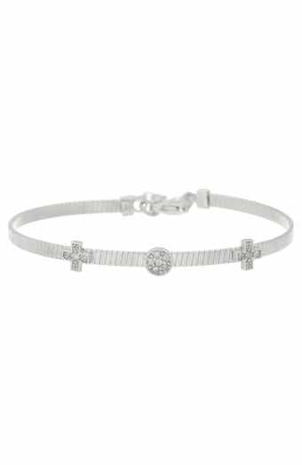 MESHMERISE Diamond Bangle Bracelet - 0.05ct.