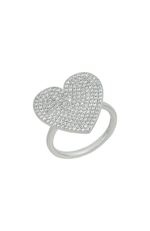Icon Pavé Diamond Heart Ring (Nordstrom Exclusive)