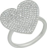 Bony Levy Icon Pavé Diamond Heart Ring