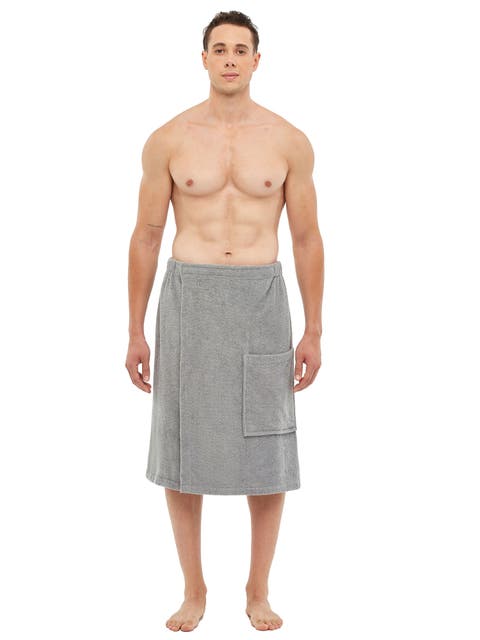 Men's GOTS Certified Organic Cotton Shower Wrap