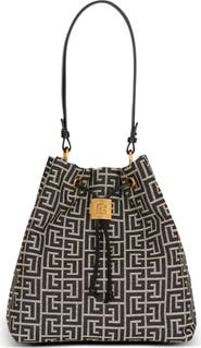 Balmain Pulse monogram jacquard backpack