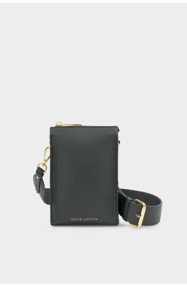 Katie Loxton Avery Slim Crossbody Bag, Main, color, Graphite Green