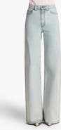 Khaite Dane Wide Leg Jeans