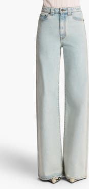 Khaite Dane Wide Leg Jeans
