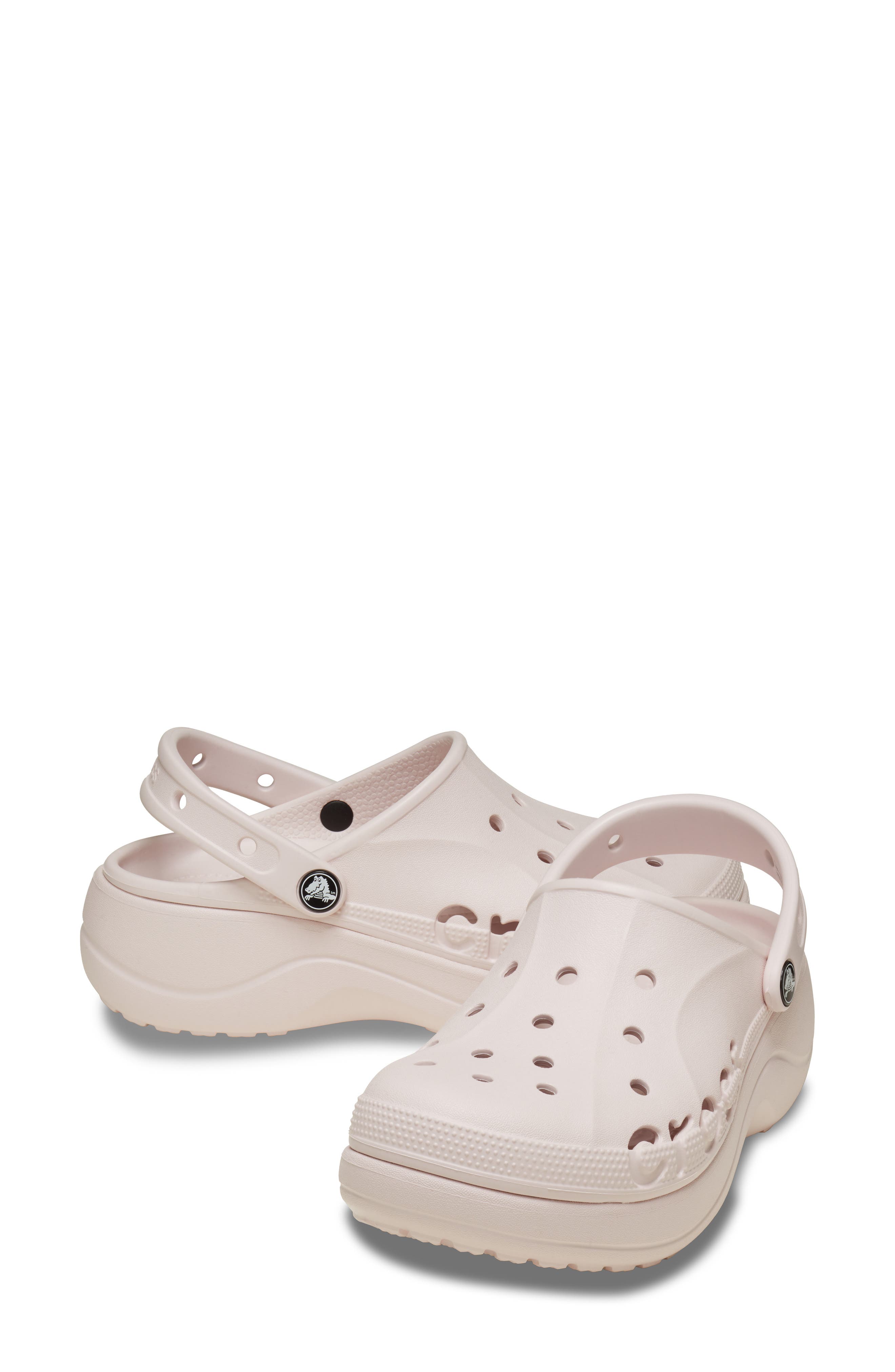 Baya Platform Clog, Alternate, color, BARELY PINK