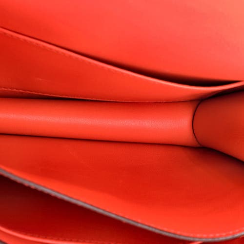 Pre-owned Hermes  Hermes Constance Bag Epsom 18 In Red