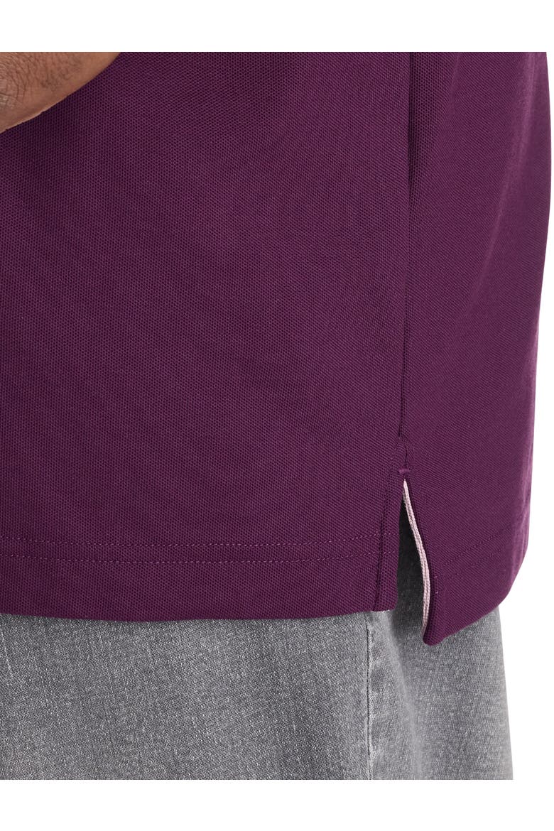 Big & Tall Auguste Polo Shirt, Alternate, color, POTENT PURPLE