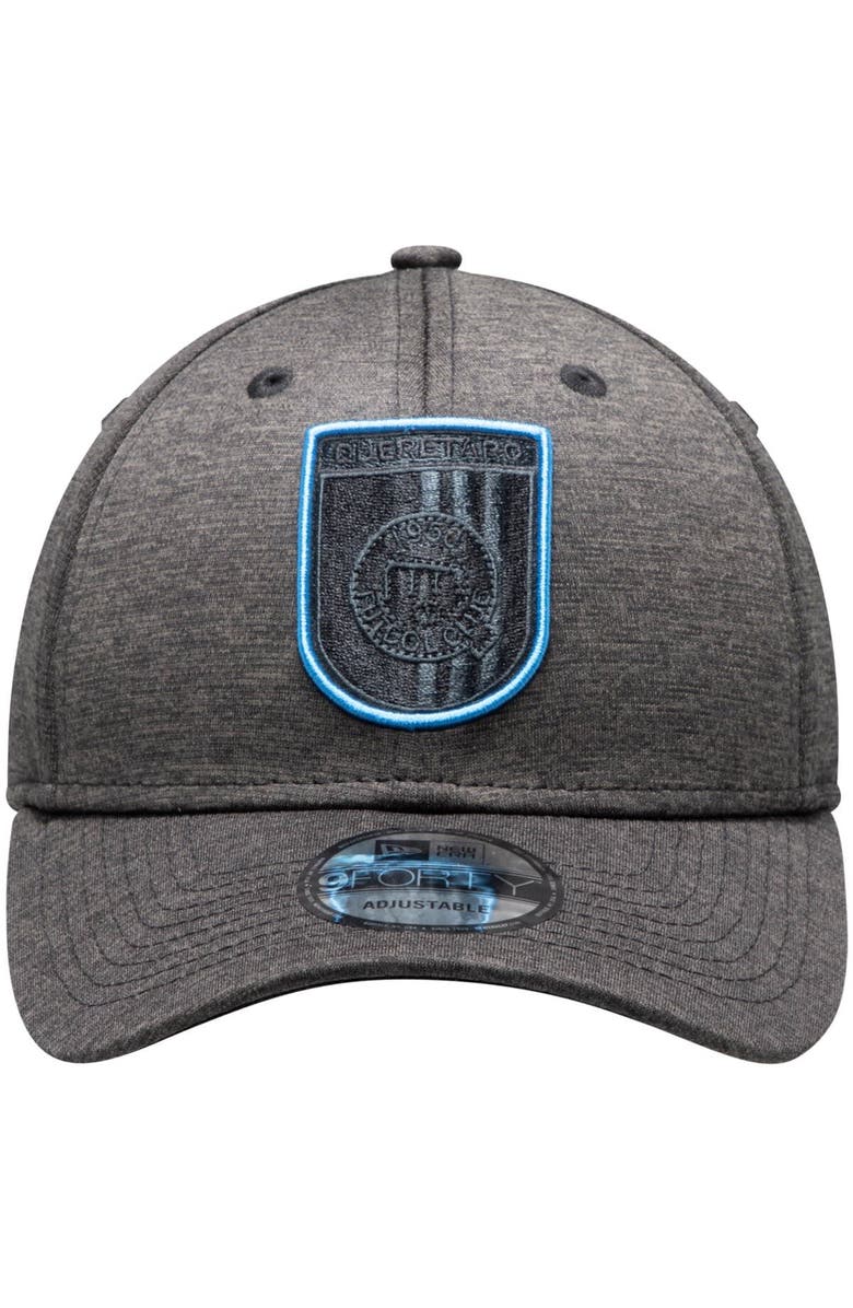 New Era Men's New Era Black Queretaro FC Pop 9FORTY Snapback Hat, Alternate, color, 