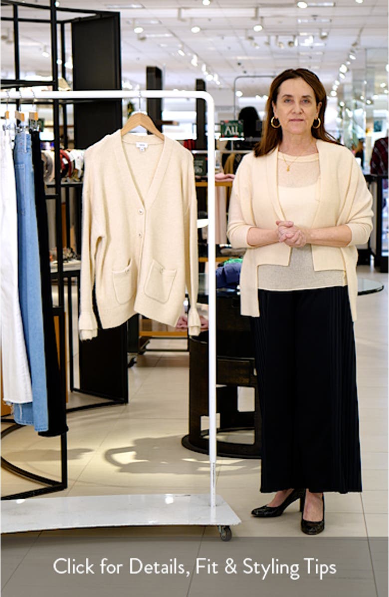 Ruffle Cuff Cardigan, sales video thumbnail