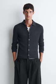 COS Slim Ribbed Wool Shirt