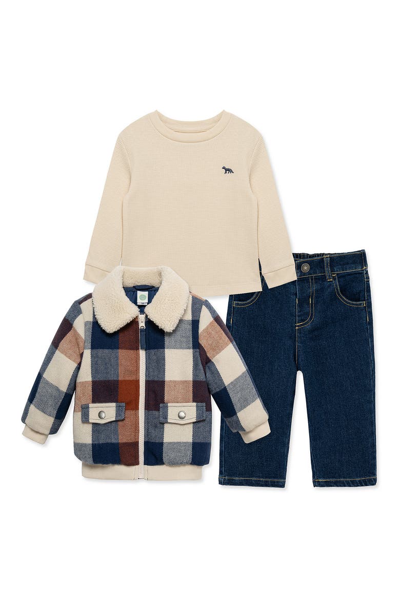 Kids' Jacket, Shirt & Pants 3-Piece Set, Main, color, PLAID