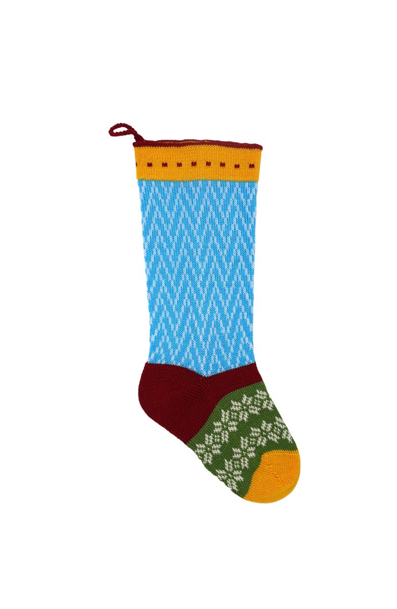Melange Collection Colorful Stocking, Main, color, Blue
