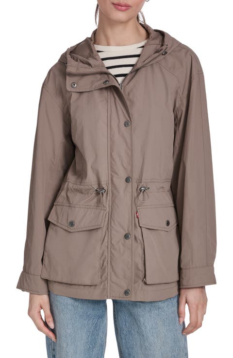 Water Resistant Hooded Jacket