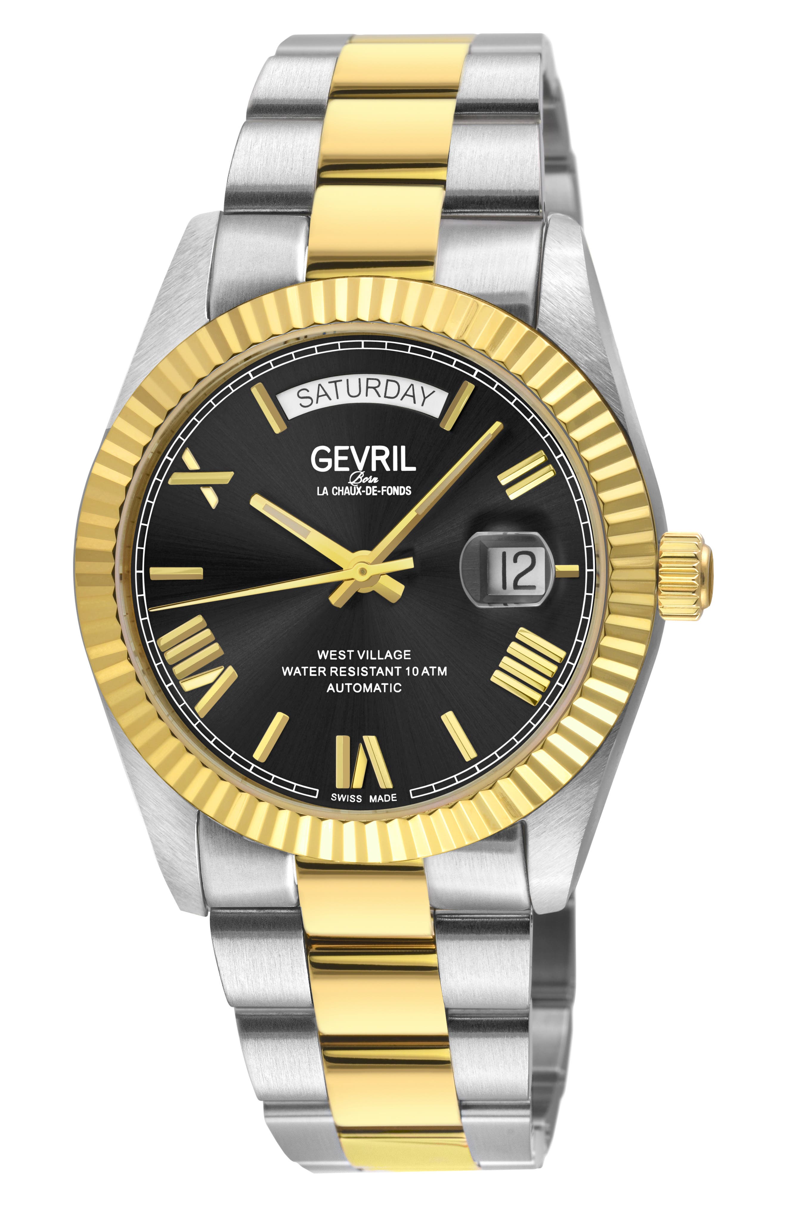 West Village Automatic Bracelet Watch, 40mm