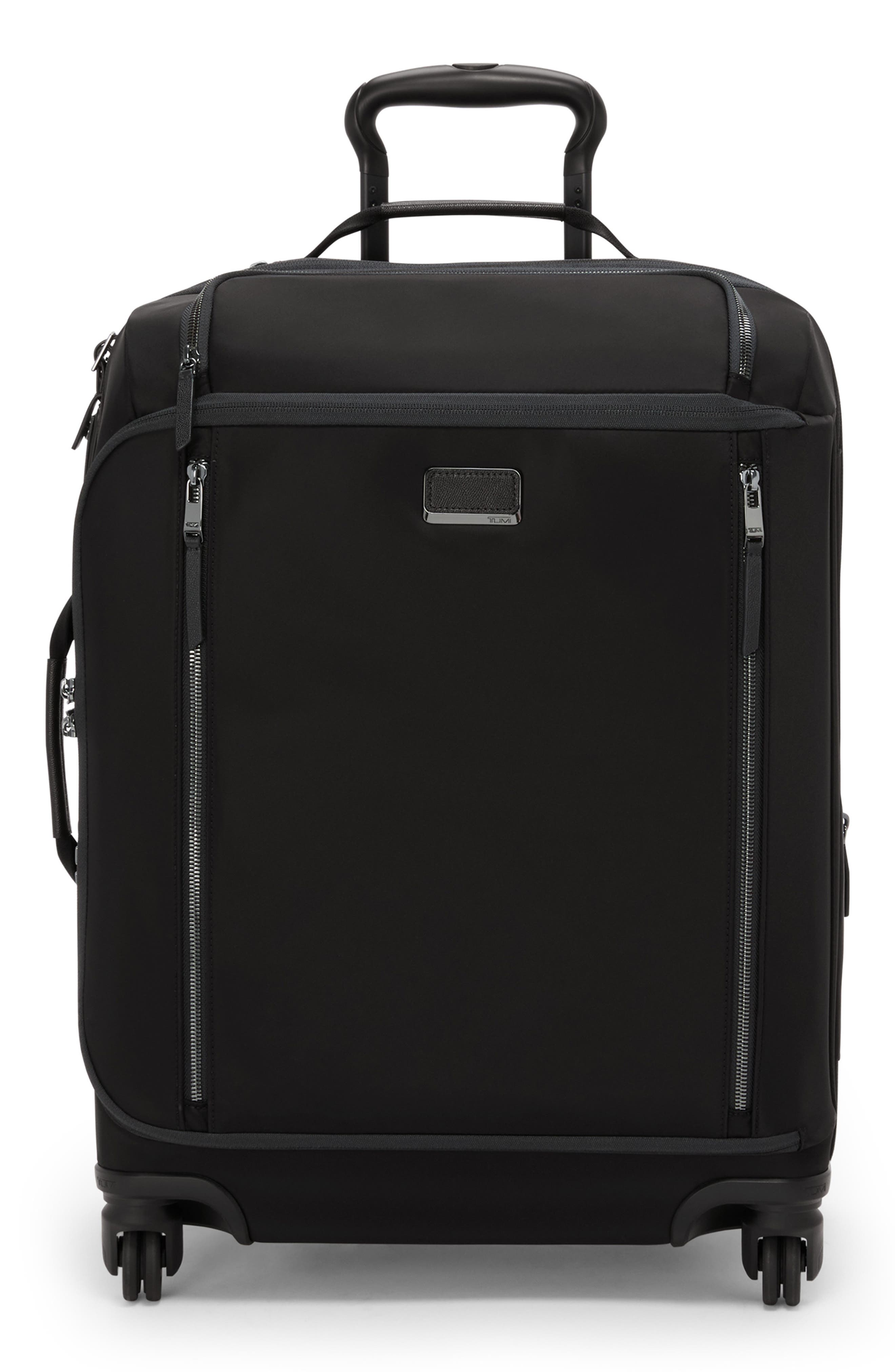 TUMI Léger 22-Inch Continental Expandable Wheeled Carry-On, Main, color, Black/ Gunmetal