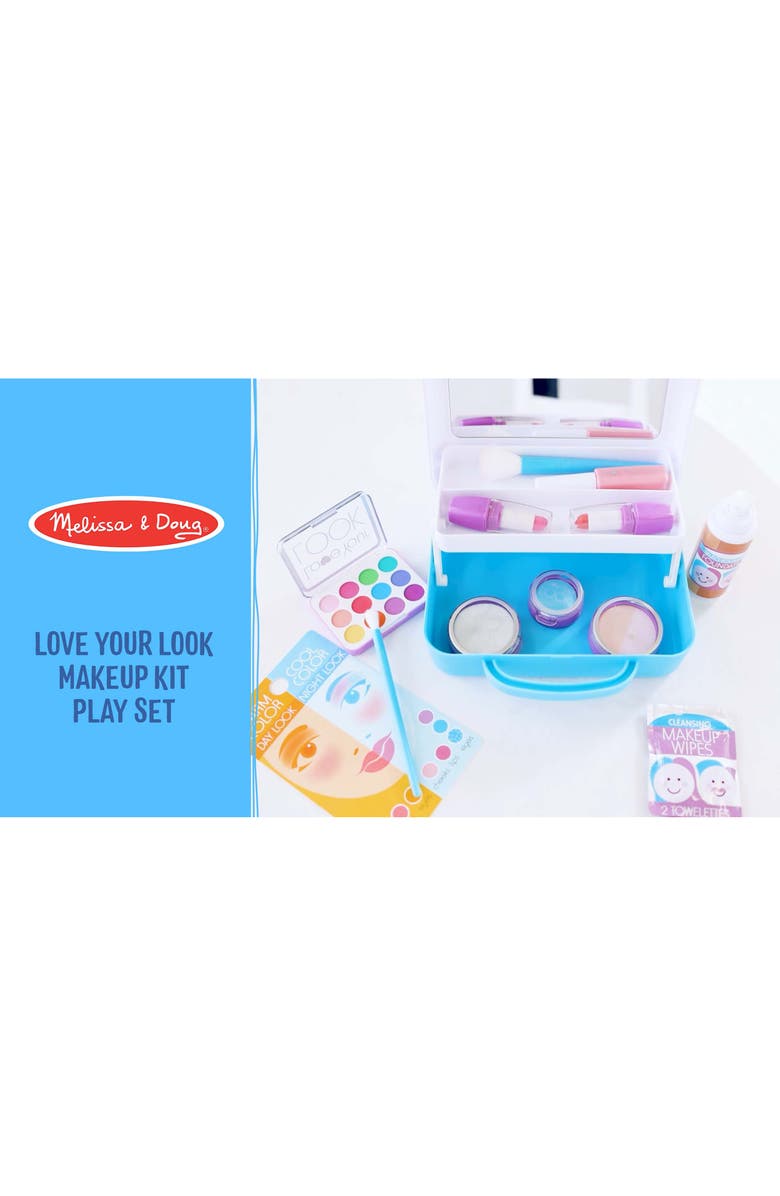 Melissa & Doug Love Your Look Makeup Kit Play Set, Alternate, color,