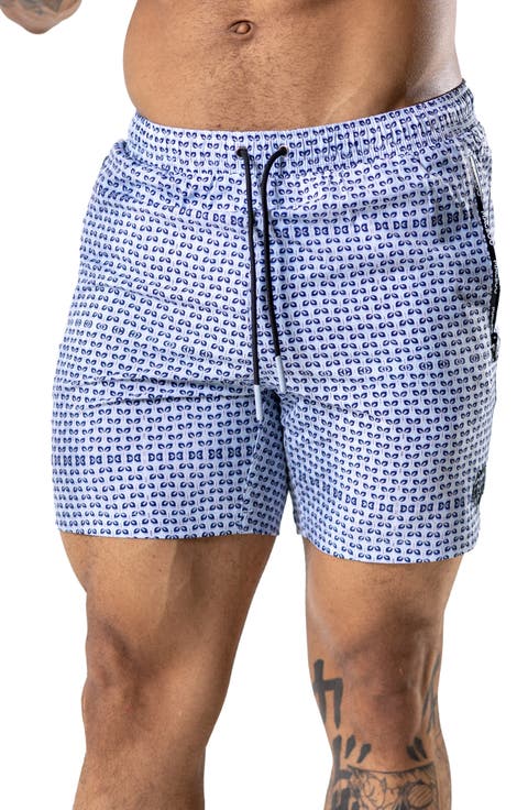 Swim Lion Resistance Blue Swim Trunks