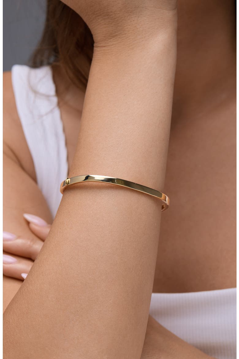 14K Gold Rectangular Bracelet, Alternate, color, 14K YELLOW GOLD