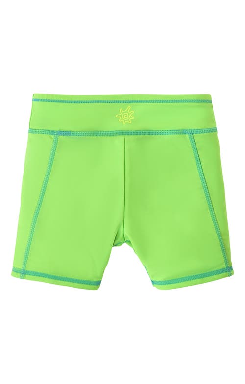 Uv Skinz Reversible Active Swim Shorts In Green