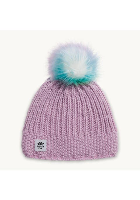 Kids Suzie Pom Winter Hat