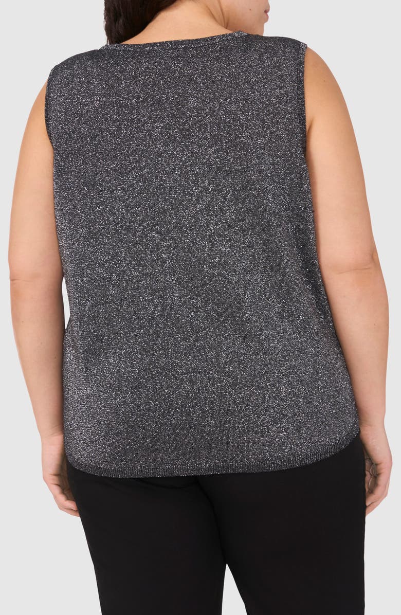 Halogen<sup>®</sup> Shimmer Metallic Knit Tank, Alternate, color,