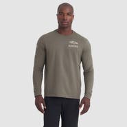 Nike Men's Nike Olive Baltimore Ravens 2025 Salute to Service Sideline Long Sleeve T-Shirt