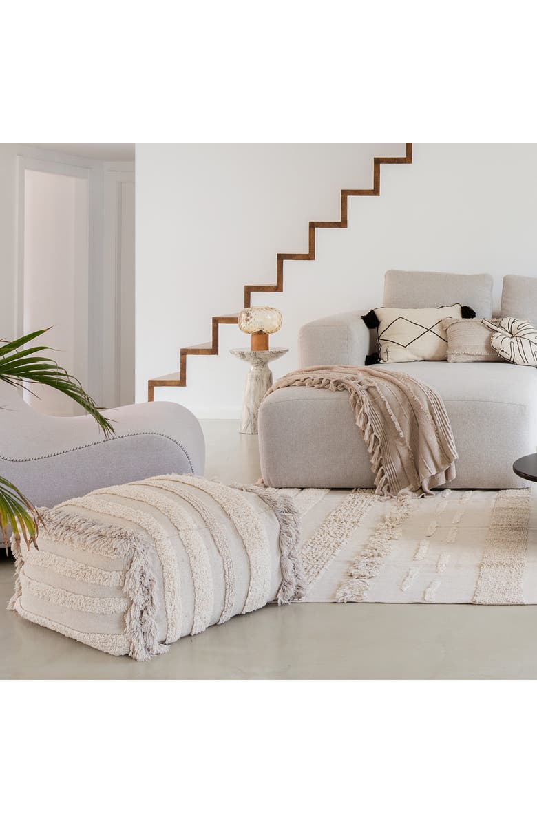 Lorena Canals Pouf Air, Alternate, color, Natural