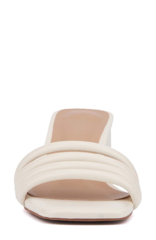 Torgeis Janine Slide Sandal In Beige