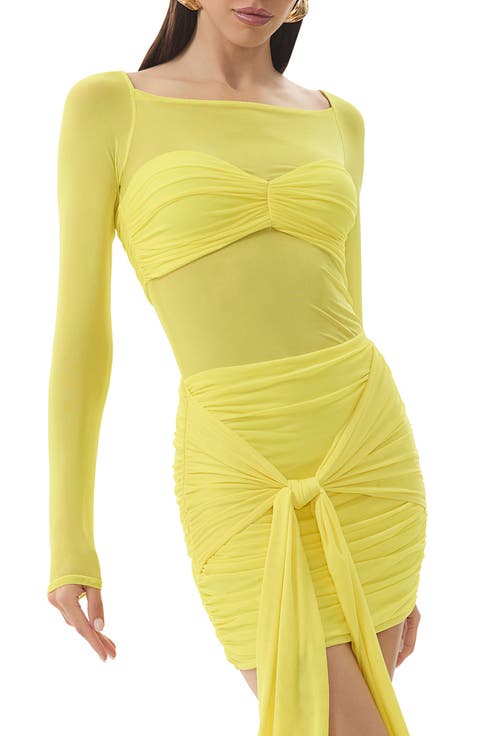 Eagan Long Sleeve Mesh Top