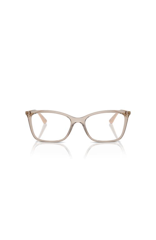 Vogue Eyewear 53mm Butterfly Optical Glasses In Multi