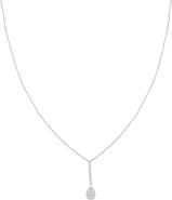 Bony Levy Mika 18K White Gold Pavé Diamond Pendant Necklace