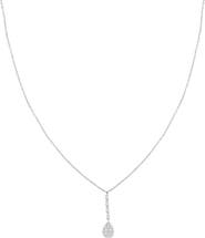 Bony Levy Mika 18K White Gold Pavé Diamond Pendant Necklace
