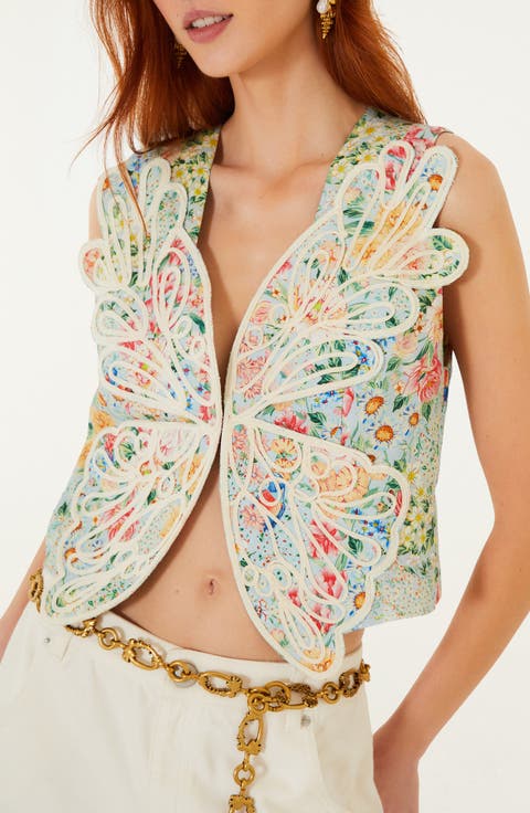 Rendeira 3D Linen Vest