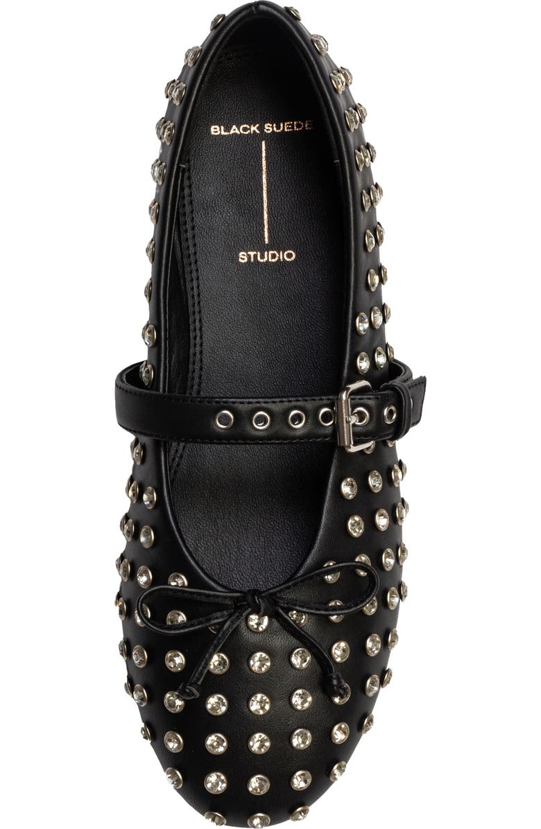 BLACK SUEDE STUDIO Mimi Mary Jane Flat, Alternate, color,