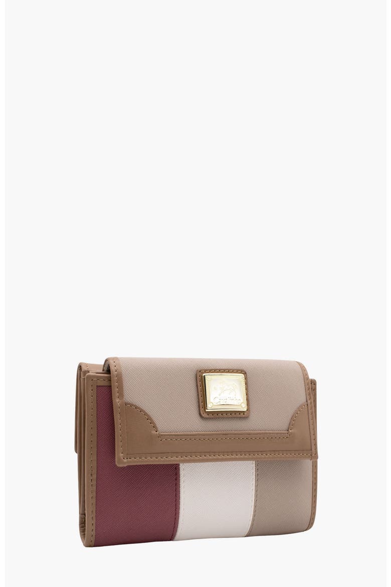 Allegro 202 Wallet, Alternate, color, Pink / White / Beige